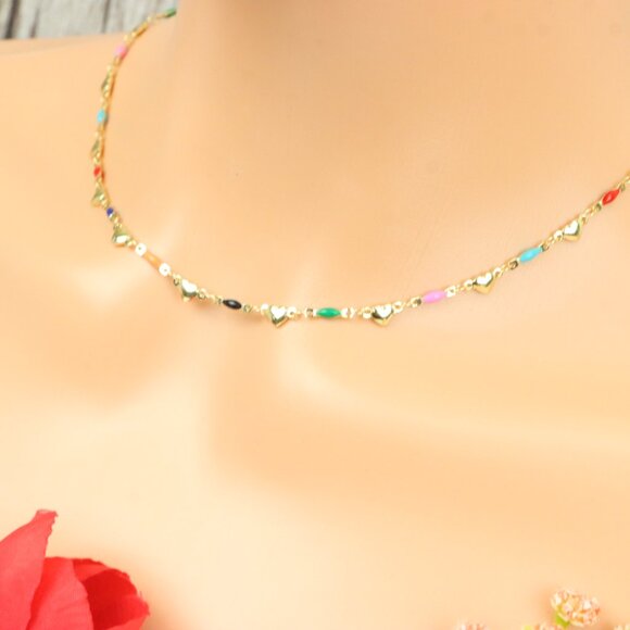 "Minimalist Necklace Chain, Elegant Jewelry for Women & Girls | MLCRC1807 - Picture 8 of 10